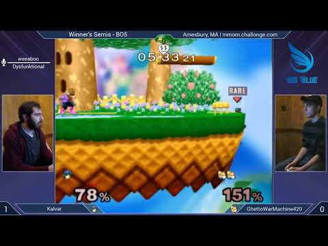 MMOM99 SSBM - Kalvar (Marth) vs GWM420 (Fox) - Melee WSF