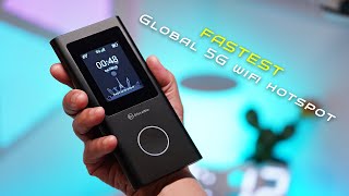 World’s First 5G Global Mobile WiFi - GlocalMe Numen Air 5G
