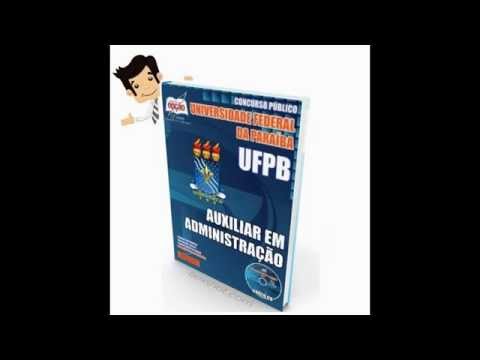 Apostila Concurso UFPB 2016 - Auxiliar em Administração