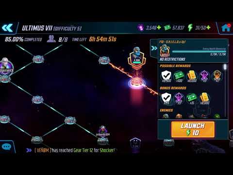 MSF Raid Ultimus 7 Difficulty 5 F10 Shields Up CM+Ultimus takedown 1-shot