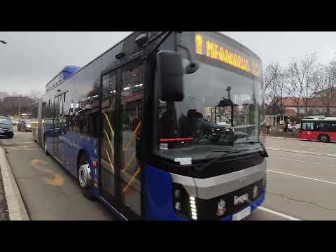 BMC PROCITY 18 firme GSP Beograd(pogon Zemun) linija 18- Medaković 3 - Zemun(Bačka)