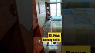 NCL Dawn Balcony Room #travel #cruisevacation #cruisenorwegian #ncl #ncldawn #review #views #cruise