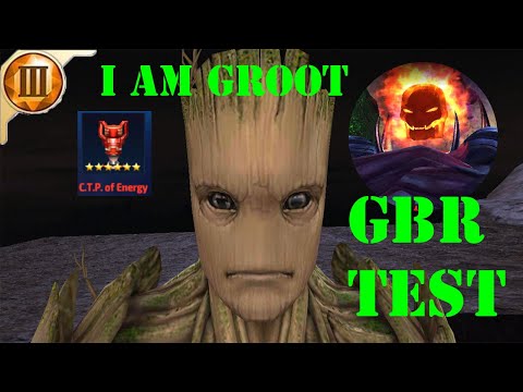Groot vs Dormammu | Groot gbr test | Marvel Future Fight