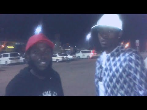 Patoranking with TYLER Himself chilling at the Airport