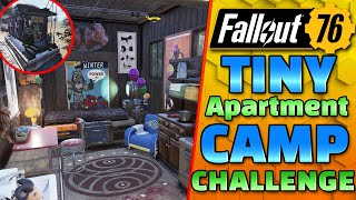 TINY CAMP CHALLENGE #1 - Train Cart Apartment - Fallout 76 CAMP Building