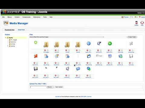Joomla 1 5 Beginner Lesson 13 Changing the Joomla Logo