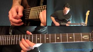Slither Guitar Lesson Pt.2 - Velvet Revolver - Solo