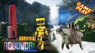 Robowork ★ Gameplay ★ PC Steam Survival game 2020 ★ Ultra HD 1080p60FPS
