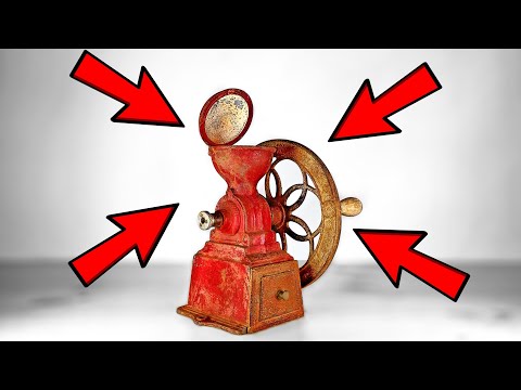 Rusty Coffee Grinder Restoration