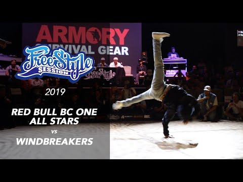 Red Bull BC One All Stars vs Windbreakers Freestyle Session 2019