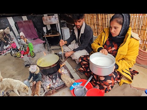 Nomadic Life: The Most Delicious Nomadic Soup🍲: Important Decisions for Nomadic Children🏔️