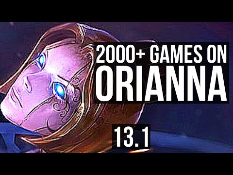ORIANNA vs KENNEN (MID) | 2.8M mastery, 2000+ games, 9/2/13 | EUW Diamond | 13.1
