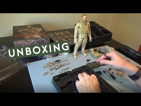 Unboxing the 1/6 scale DAM Toys Navy Seal Operation Red Wings Sniper action figure