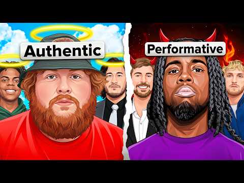 Authentic vs Performative YouTubers