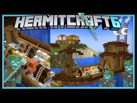 Hermitcraft Season 6: U.S.S UnderCut, ConCorps Newest Shop!   (Minecraft 1.13.1 survival  Ep.26)