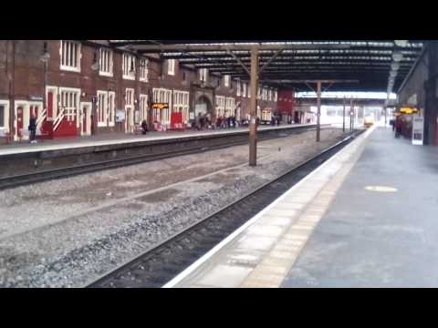 DRS 37402 'Stephen Middlemore' Thrashes Stoke-on-trent on 0Z03 Derby RTC to Gresty Bridge 14/1/17