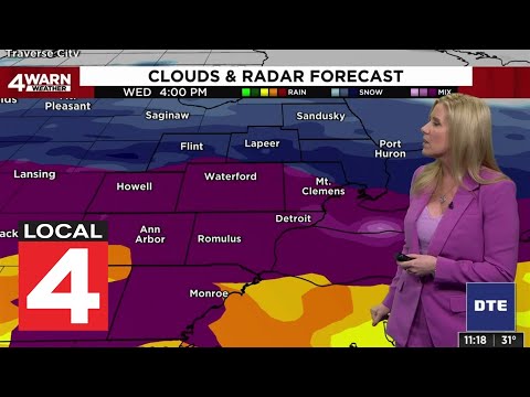 Metro Detroit weather forecast Feb. 21, 2023  -- 11 p.m. Update