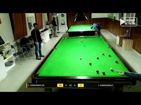 TUSCANY SNOOKER ACADEMY - REG. FIBIS TOSCANA CAT. C 2020/21 - S. SIMONESCHI vs J. MARIANELLI