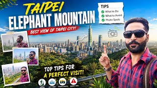 Elephant Mountain Taipei! Best City View in Taiwan! Complete Travel Guide! #taipei #taiwan #nirman