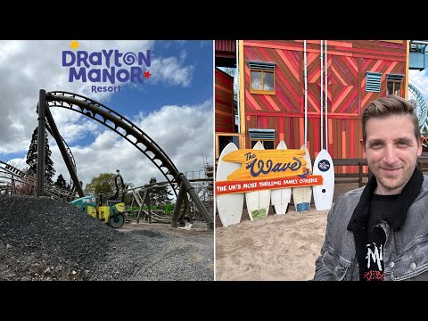 Drayton Manor Resort Vlog (April 2024) | The Wave & More