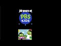 30 Years Of Pbs Kids 1993 2023