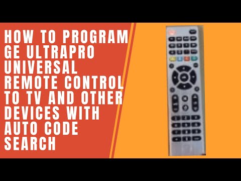 Ultrapro Universal Remote Codes
