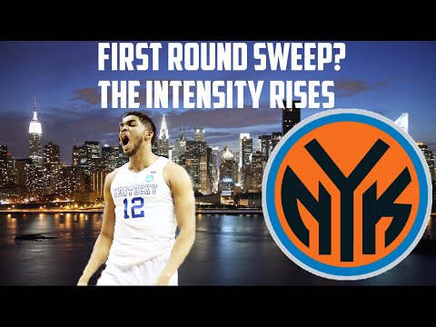 NBA 2K15 My GM Mode - New York Knicks - First Round Sweep Vs. Bucks? | It's Getting INTENSE