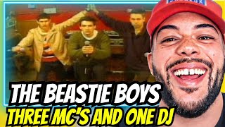 THEY ARE AWESOME!| FIRST TIME HEARING The Beastie Boys - Three MC's And One DJ REACTION