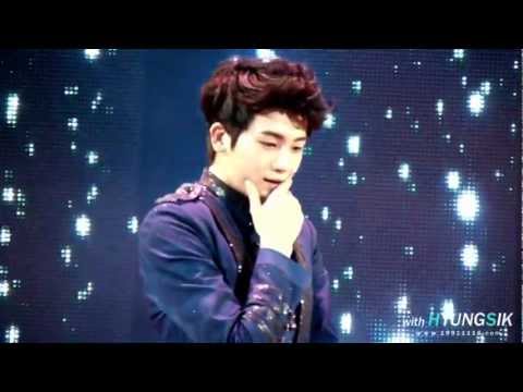 130324 ZE:A-FIVE 쇼케이스 Hyungsik 헤어지던 날