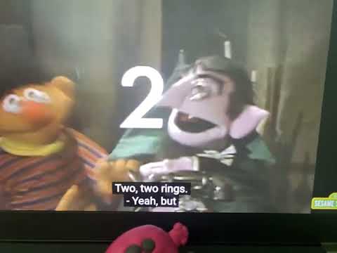 The Count Hires Ernie To Answer The Telephone