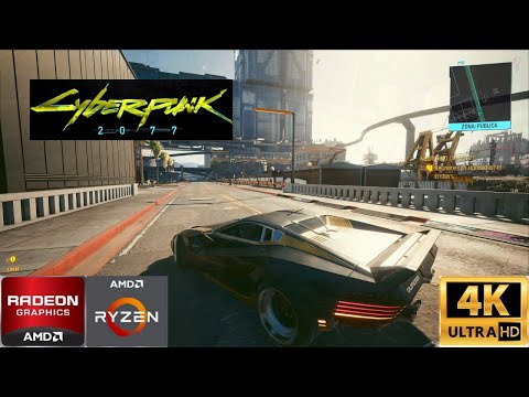 QUADRA TURBO CYBERPUNK 2077/PASEANDO POR NIGHT CITY/REALISMO EXTREMO /4K60 FPS/RX6900XT