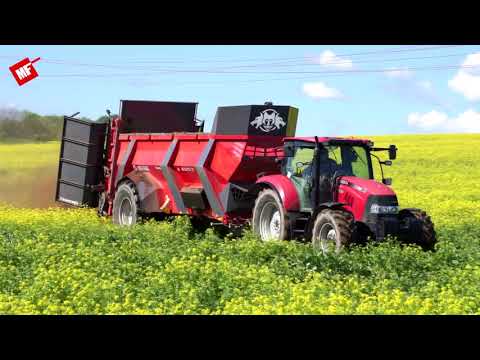 METAL-FACH N277 CERBERUS szervestrágyaszóró - ROYAL TRAKTOR