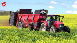 METAL-FACH N277 CERBERUS szervestrágyaszóró - ROYAL TRAKTOR