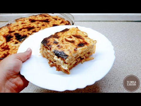 Video thumbnail: Pastice me Mish te Grire - Receta e Plote ne Shtepi