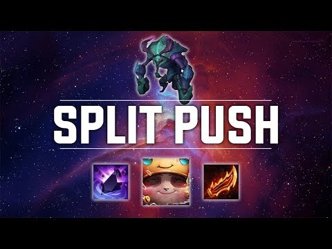 The ULTIMATE Split Push?! Dark Harvest Teemo! - Ranked Solo Preseason 9