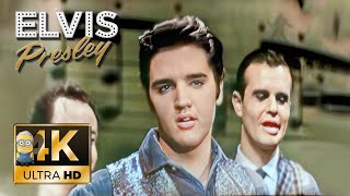 Elvis Presley - Too Much 1957 AI 4K  Colorized Enhanced