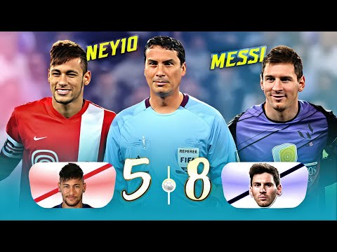 Lionel Messi XI Vs Neymar XI 8-5 - Charity Match HD (03/07/2013)