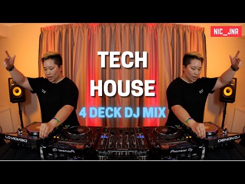 NIC_JNR - 4 DECKS | TECH HOUSE MIX | Camelphat, Solardo, James Hype | PIONEER CDJ3000