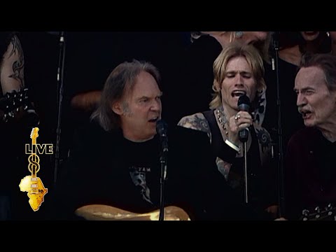 Neil Young - Rockin' In The Free World (Live 8 2005)