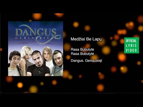 Rasa Bubulytė - Medžiai Be Lapų (Official Lyric Video). Lietuviška Daina Su Žodžiais