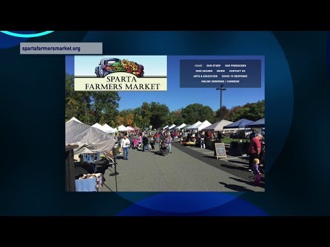 NJ Sussex County Sparta Farmers Market