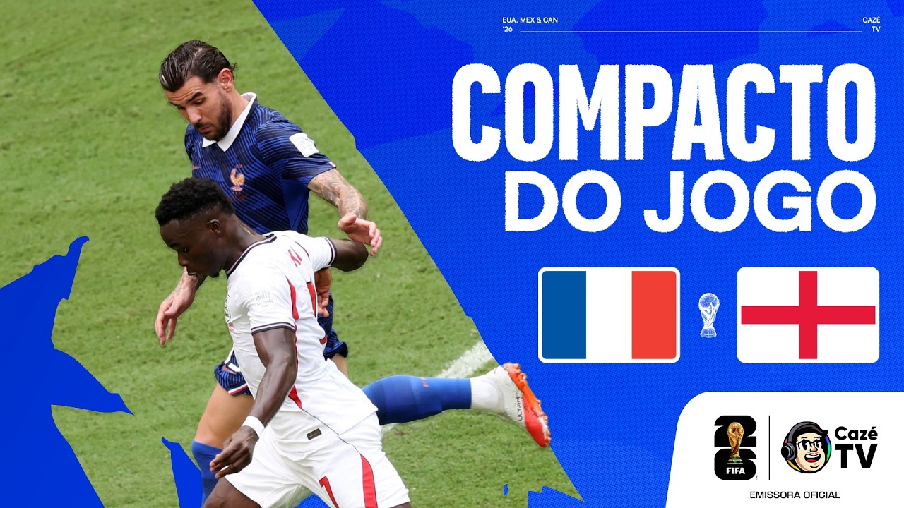 COMPACTO: FRANÇA X INGLATERRA | COPA DO MUNDO FIFA™ 2026 | DISPUTA DO BRONZE