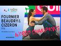 Laurence FOURNIER BEAUDRY Guillaume CIZERON FRA Free Dance Triple Crown Worlds 2026