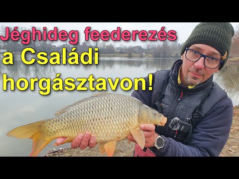 Jéghideg feederezés a Családi horgásztavon!