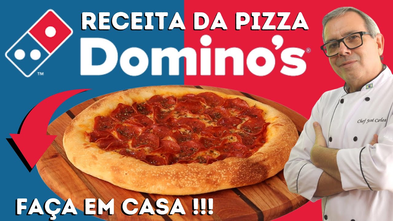 COMO FAZER PIZZA DOMINO'S EM CASA (MASSA PAN) - COBERTURA PEPPERONI