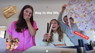 DAY IN THE LIFE - friends, sleepover, cooking &amp; unboxing
