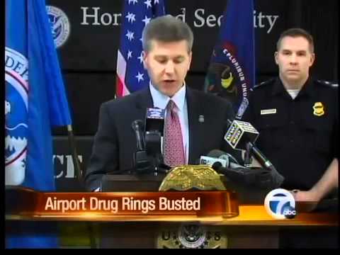 Drug bust a Metro Airport