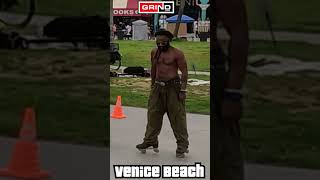 A Young George Clinton at VENICE BEACH ROLLER DISCO PLAZA LIVE 7-23-23 Parliament - Flashlight