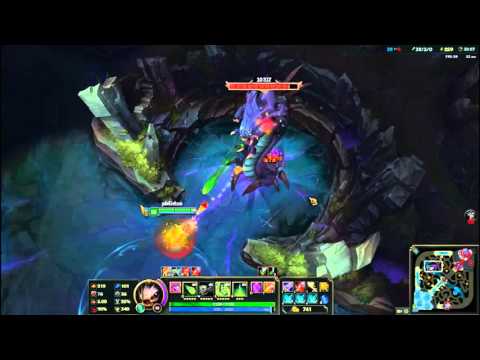 Kog'Maw 5.0 Attack Speed! - LoL PBE Season 6 Gameplay!