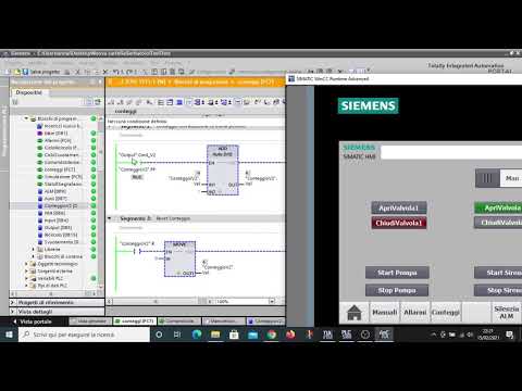 TiaPortal Intermedio (L2.14) - Fronte Positivo e Addizione. Conteggio Corso PLC